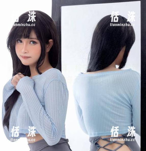 Azami的私房写真，纯白的基调让我想到了那个冰冷的冬天，冷到心都痛