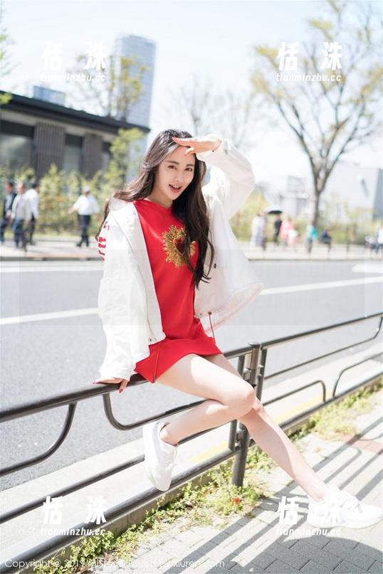 MiStar魅妍社 - Ashely丽丽私房原图，提个醒，这女仆不止是工作的哦。