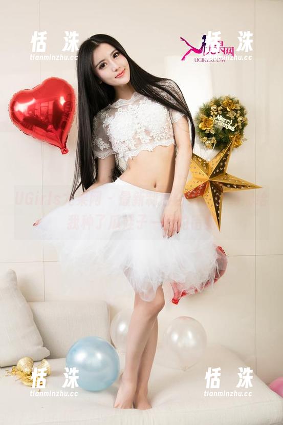 UGirls尤果网 - 最新制服合集，伊莉娜给我种了瓜娃子一样的错觉