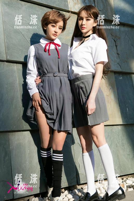 UGirls尤果网 - 双人写真，郝晴Grace可以再来一盘吗？这种神仙配合方可不可少。