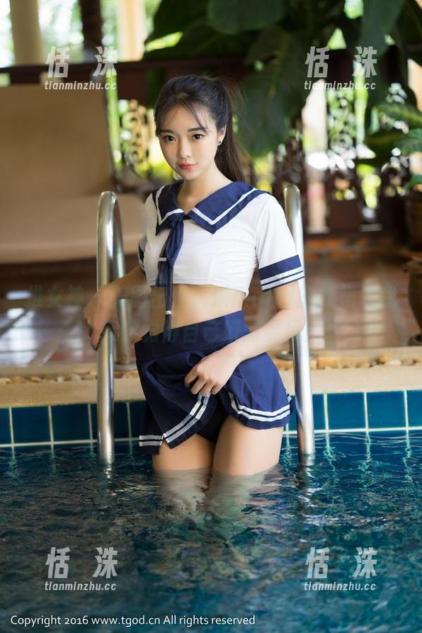 推女神 - 美图出炉！琪琪qlql的红裙让我突然觉得自己好需要风！