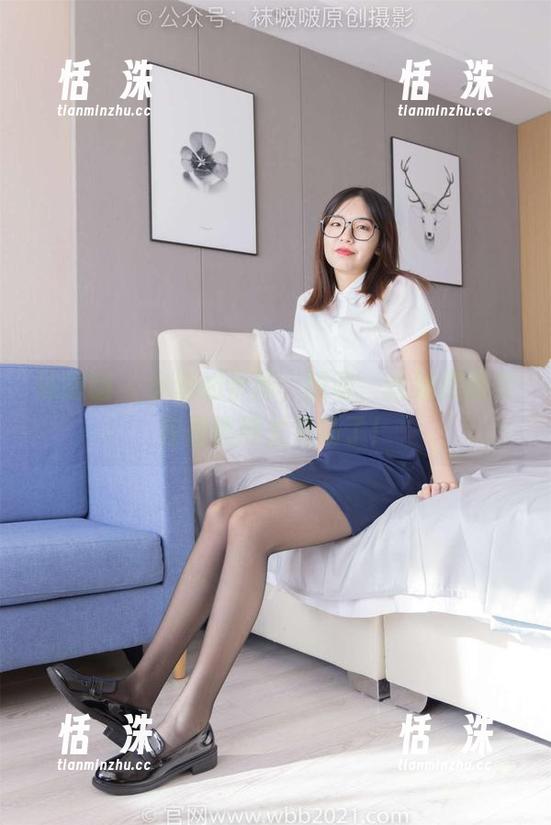 袜啵啵 - 小淳的学妹，哎呀，这组原图实在是选得太清新了！