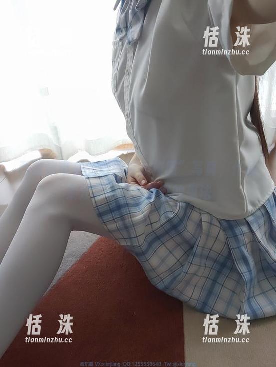西尔酱 西尔酱带来的“死库水校服”写真,作品集分享,许多奇怪的想法